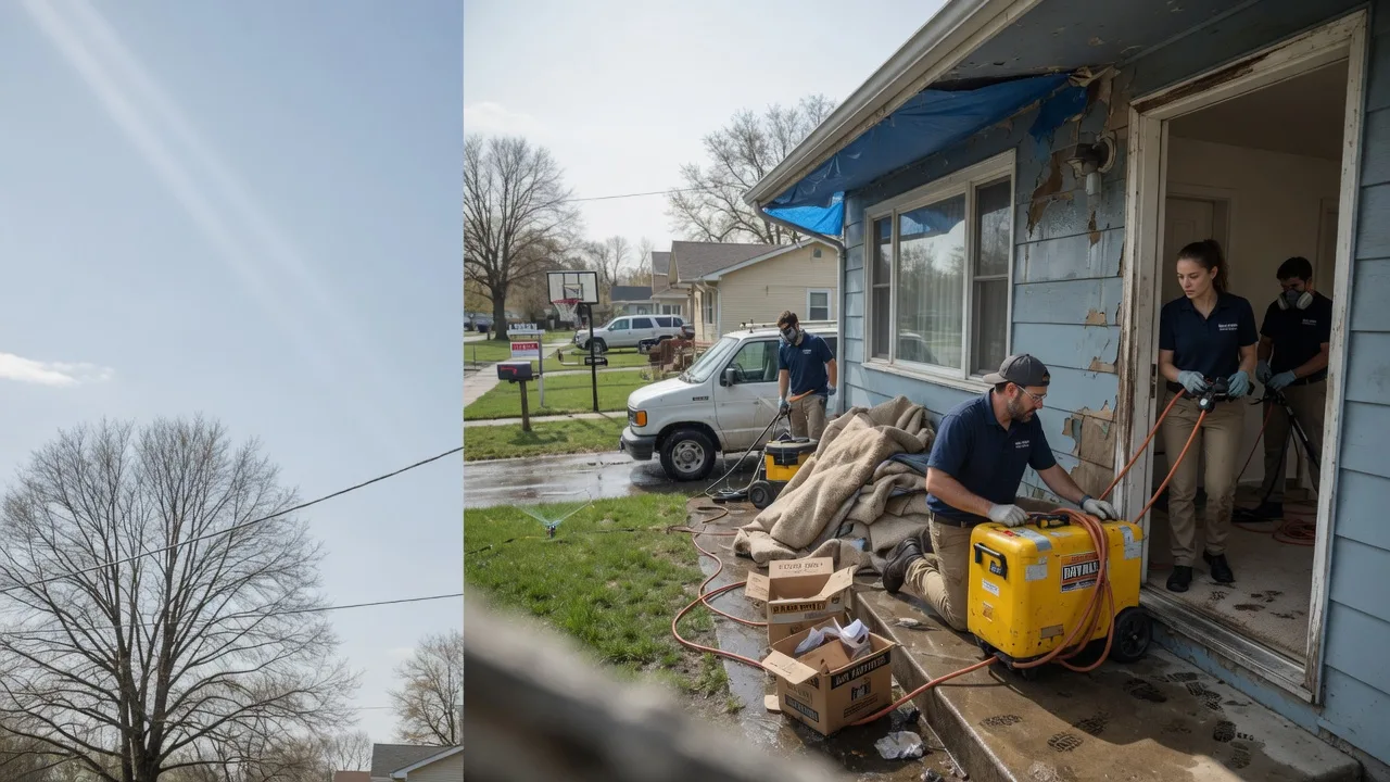 Basement Flood Cleanup in Glen Gardner, NJ near me